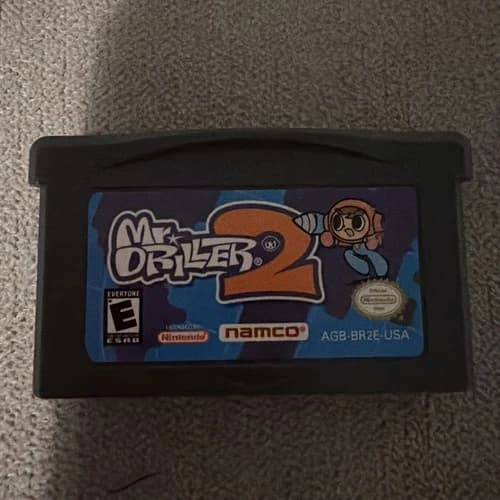 Mr. Driller 2 Game Boy Advance GBA Gameboy