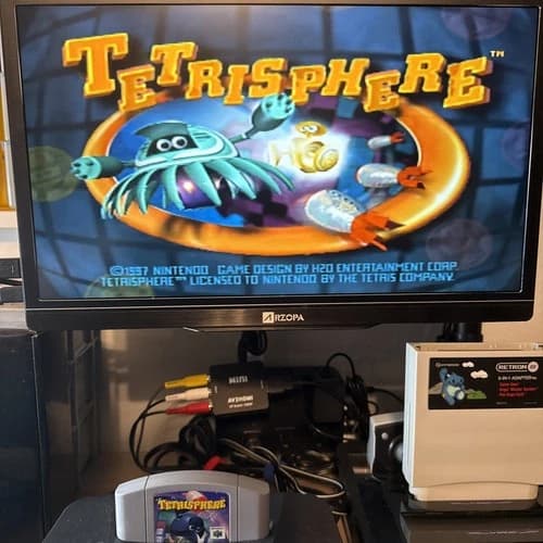 Tetrisphere (Nintendo 64, 1997) N64