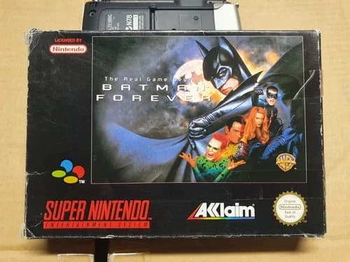 Batman Forever Boxed - SNES - Super Nintendo - Complete