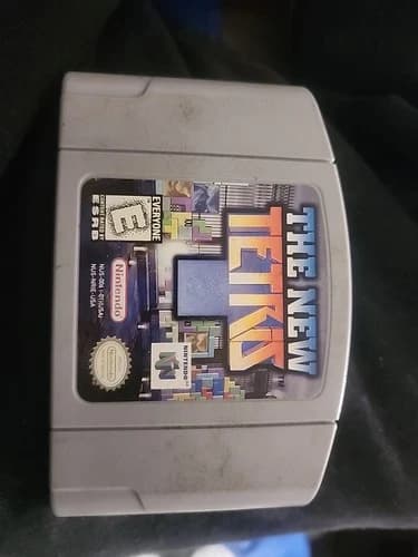 The New Tetris Game (Nintendo 64, 1999) N64 Authentic Tested
