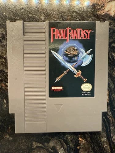 Vintage Final Fantasy Nintendo (NES)