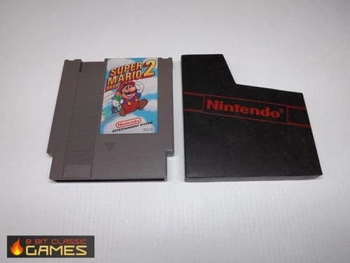 Super Mario Bros. 2 - Game Only - NINTENDO NES FAST SHIPPING! 61a
