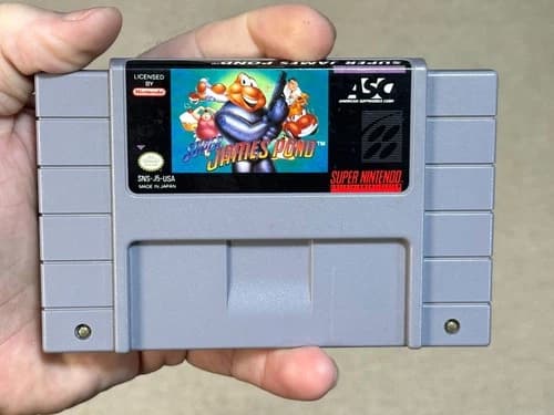 Super James Pond (Super Nintendo, SNES) Game Authentic - Tested