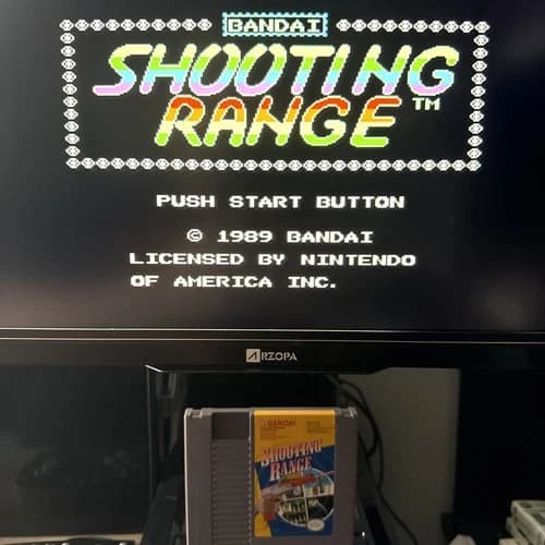 Shooting Range (Nintendo Entertainment System, 1989) NES