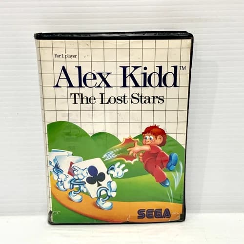 Alex Kidd The Lost Stars - Sega Master System - Tested & Working