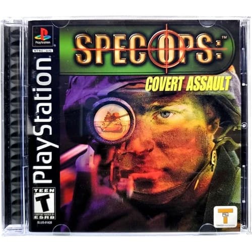 Spec Ops Covert Assault - Sony Playstation PS1 Tested 1Y Guarantee