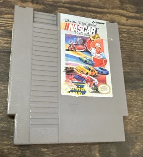 Bill Elliott's NASCAR Challenge Nintendo Entertainment System, 1991 Tested