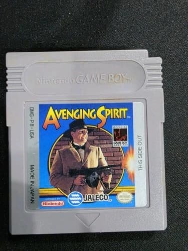 Avenging Spirit Game Boy Original Nintendo GB Authentic Vintage
