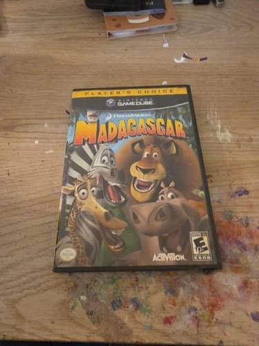 Madagascar (Nintendo GameCube, 2005) CIB Complete in Box with Manual