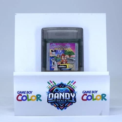 Walt Disney World Quest: Magical Racing Tour GBC Authentic, Tested - GameBoy Col