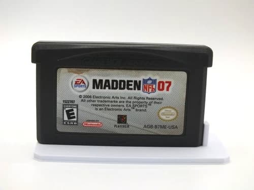 NFL Madden 2007 for Game Boy Advance GBA *Authentic* Tested/Working