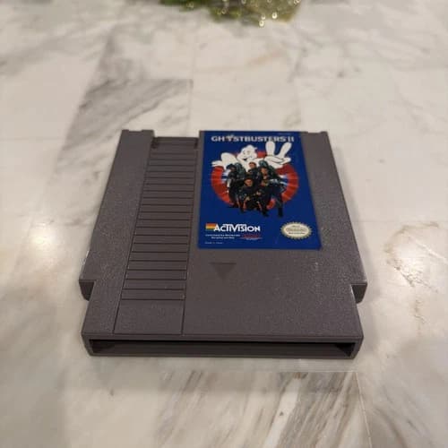Ghostbusters II - (Nintendo, 1990) Authentic, Tested, NES, Fast Shipping