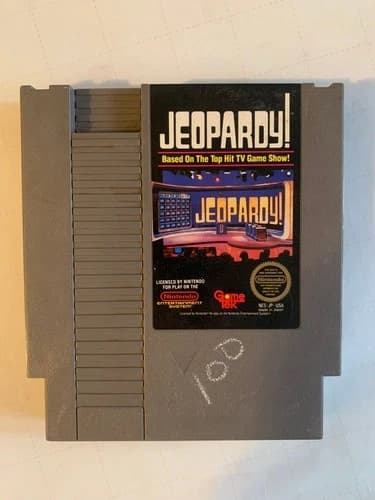 Jeopardy Based on the Top Hit TV Game Show (Nintendo Entertainment System)