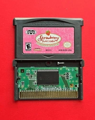 Strawberry Shortcake: Summertime Adventure Nintendo Game Boy Advance Authentic