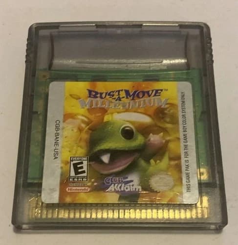 Bust-A-Move Millennium Nintendo Game Boy Color Cart Only