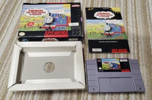 Super Nintendo SNES - Thomas the Tank Engine & Friends - Complete In Box CIB