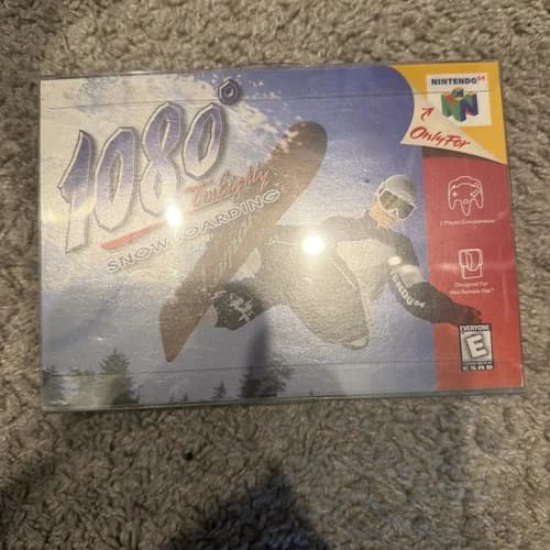 1080 Snowboarding CIB Nintendo 64 N64 Box Manual Authentic