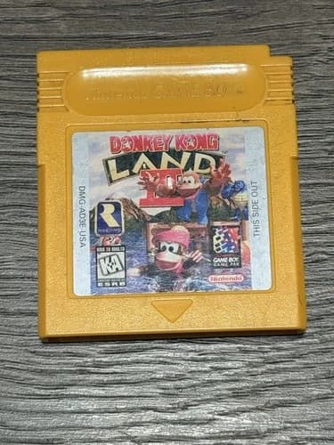Donkey Kong Land III (Nintendo Game Boy NGB, 1997) *Cart Only* Authentic Saves!