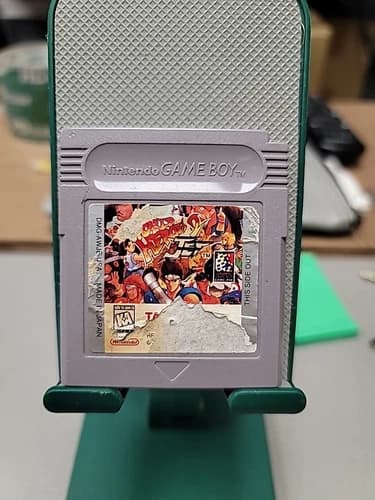 World Heroes 2 Jet Nintendo Game Boy Game Only ~ Cleaned/Tested/Working