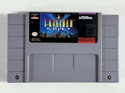 X-Kaliber 2097 (Super Nintendo Entertainment System, 1994) SNES Cart Only Tested