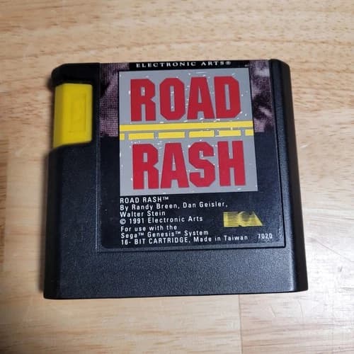Road Rash Sega Genesis, 1992 - Tested