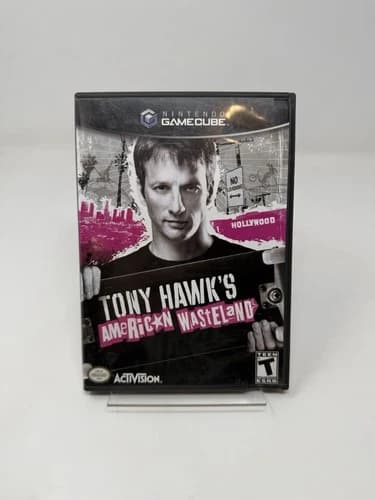 Tony Hawk's American Wasteland Nintendo GameCube Black Label CIB Complete Tested