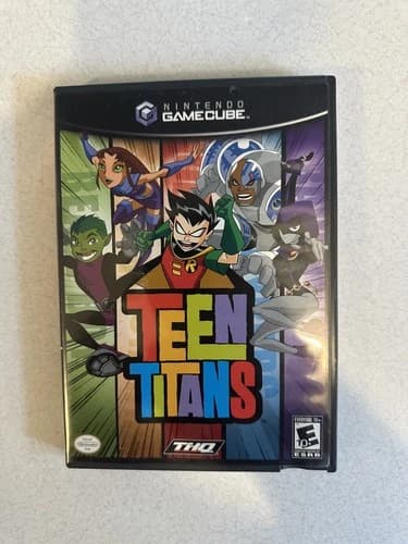 Teen Titans (Nintendo GameCube, 2006) COMPLETE With Manual CIB