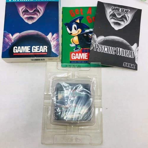 Psychic World (Sega Game Gear, 1991) Complete in Original Box CIB