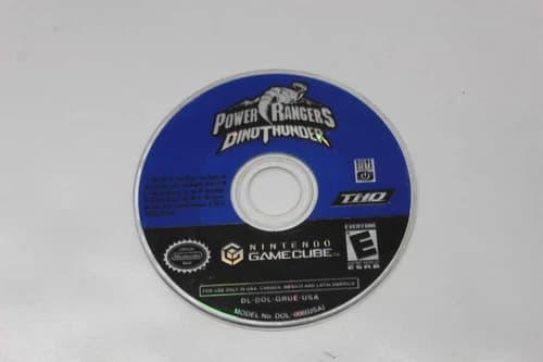 Power Rangers Dino Thunder (Gamecube, 2004) Disc Only