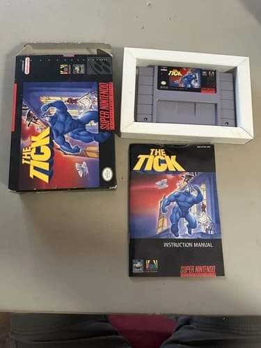 SNES The Tick CIB