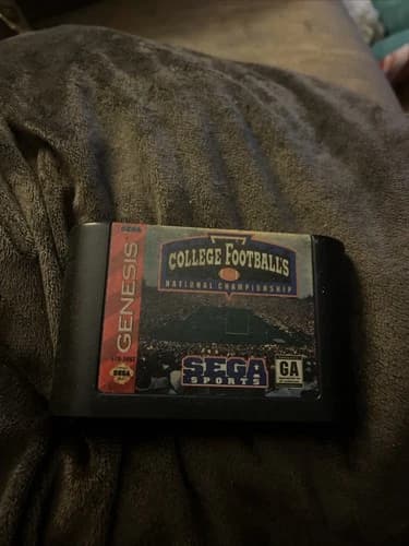 College Football's National Championship II Sega Genesis 1995, Authentic, Tested