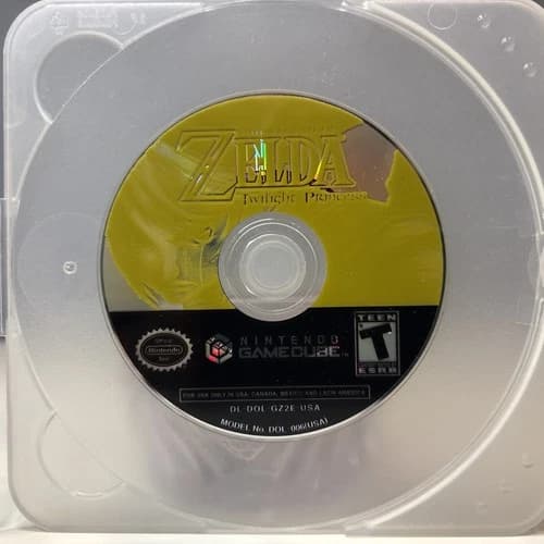 Legend of Zelda Twilight Princess (Nintendo GameCube, 2006) Disc Only, Tested