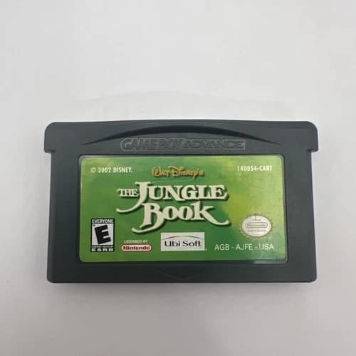 Disney The Jungle Book Game Boy Advance GBA Authentic Cartridge Tested