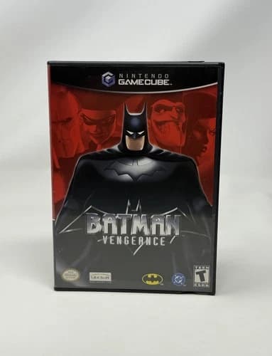 Batman Vengeance Nintendo GameCube Complete CIB with Reg Card Immaculate Disc