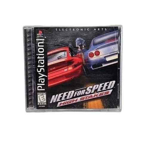 PS1 Need for Speed High Stakes PlayStation 1 BLack Label Complete With Manual