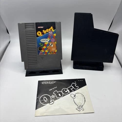 Q bert (Nintendo Entertainment System NES 1985 Complete Cover w/ Manual
