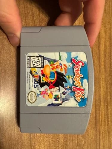 Snowboard Kids (Nintendo 64) N64 authentic sport video game cart only