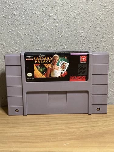 Super Caesars Palace (Super Nintendo SNES, 1993) CART ONLY, TESTED, Free Ship