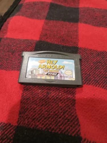 Hey Arnold The Movie (Nintendo Game Boy Advance, 2002) Cartridge TESTED WORKS