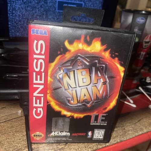 NBA Jam Tournament Edition - Complete Tested And Working Free Shipping