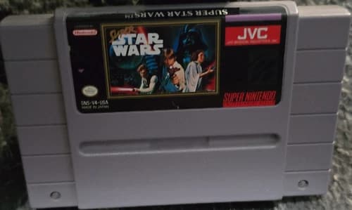 JVC Super Star Wars Nintendo SNES Game Cartridge NTSC-U/C (US/Canada)