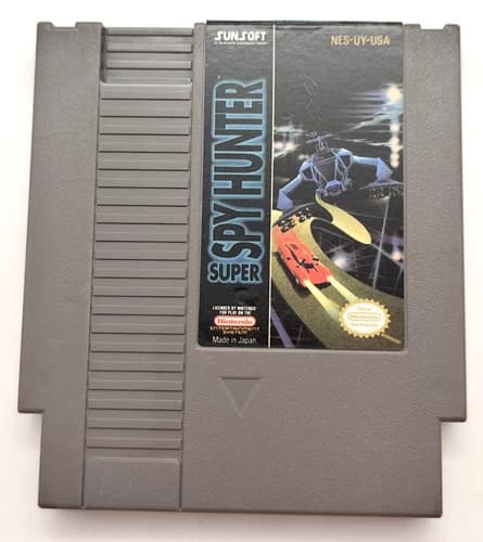 Super Spy Hunter (Nintendo NES, 1992) *Cart Only* Authentic Tested & Cleaned!