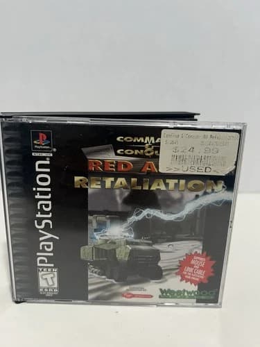 Command And Conquer Red Alert Retaliation - PS1 PlayStation 1 Complete In Box