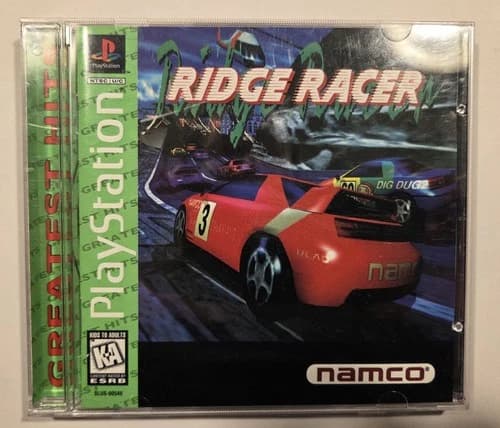 Ridge Racer Greatest Hits Sony PS1 PlayStation 1 Complete CIB 1995