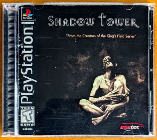 Shadow Tower PS1 CIB - From Creators of Kings Field Series Playstation 1 -Tested