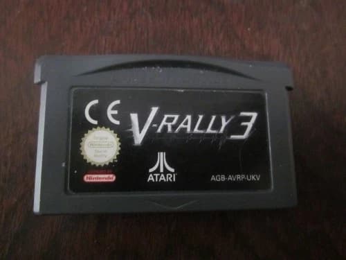 gameboy advance game v. rally 3