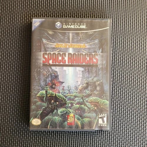 Space Raiders (Nintendo GameCube, 2004) CIB Complete In Box, Tested, Working