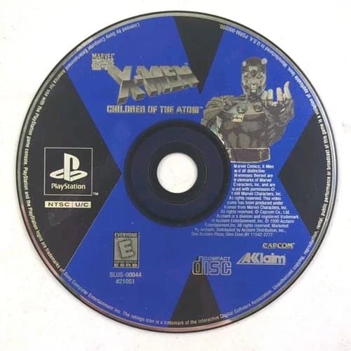 X-Men: Children of the Atom PlayStation 1 PS1 1998 GAME DISC ONLY Tested Marvel