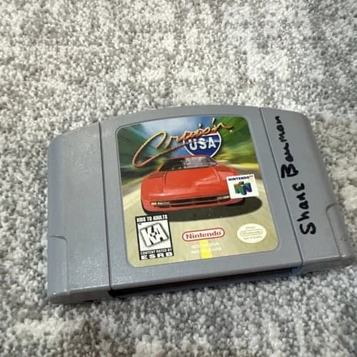 Nintendo Cruis'n USA for Nintendo 64 N64, KA Rating, NTSC-U/C Racing Game