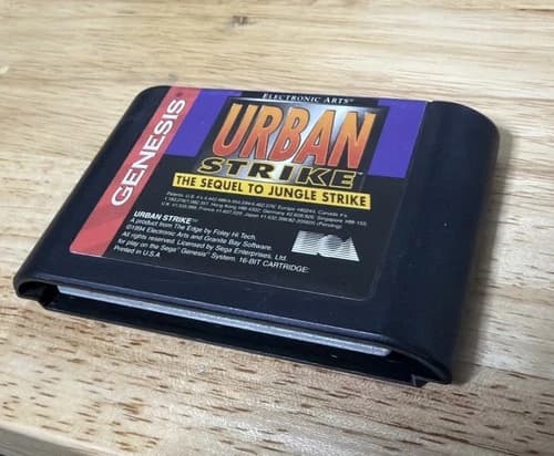 Urban Strike (Sega Genesis, 1994) Cartridge Only - Tested